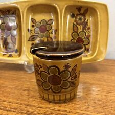 Palissy Sierra snack dish & condiment pot Royal Worcester 1970s