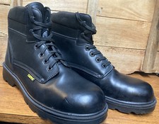 Mens Capps Black Safety Toe