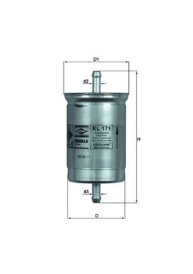 Mahle 171 fuel - kl,