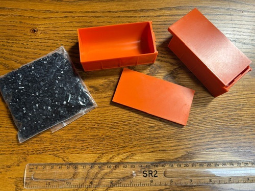 2pc tri ang r163 - tri-ang, coal