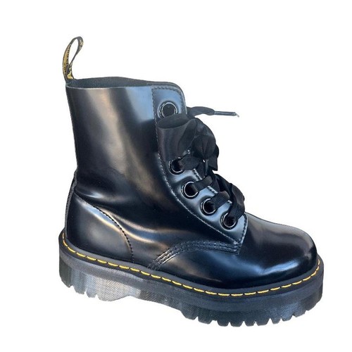 Doc martin leather platformed - doc,