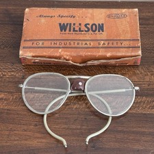 Vtg Willson Glass Lens Safety