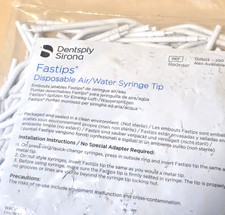Dentsply Sirona Fastips Disposable Air/Water Tips 250 pcs – Ref 122503 – NEW/Oth