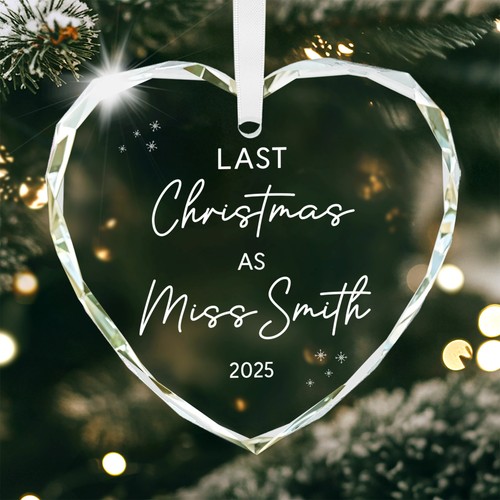 Personalised last christmas - personalised,