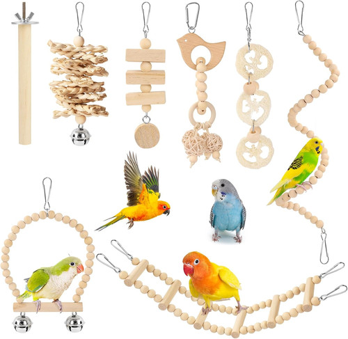 Pack parakeet toys bird - pack,