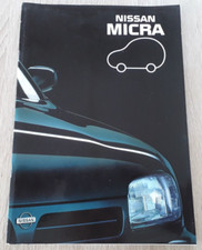 Nissan Micra Range Brochure 1993 - 1.0  1.3  L  LX  SLX  Super S