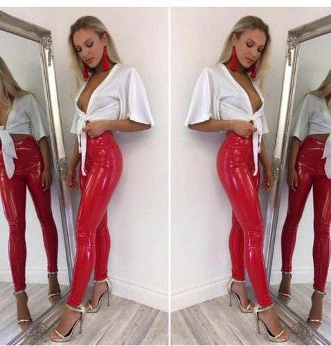 Women ladies vinyl pvc wet - pvc,