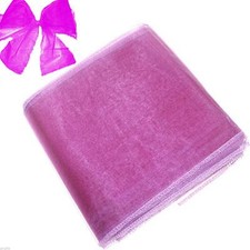 Purple Organza Chair Bows Pack