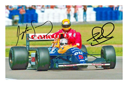 Ayrton senna nigel - &, mansell