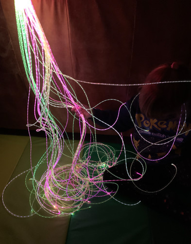 Fibre optic sensory - fibre, lights