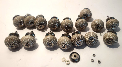 Lot decorative glazed - pc,