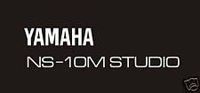 YAMAHA NS-10M STUDIO - REPLICA GRAPHICS - NS10