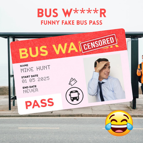 Bus wankers fake pass - wankers,