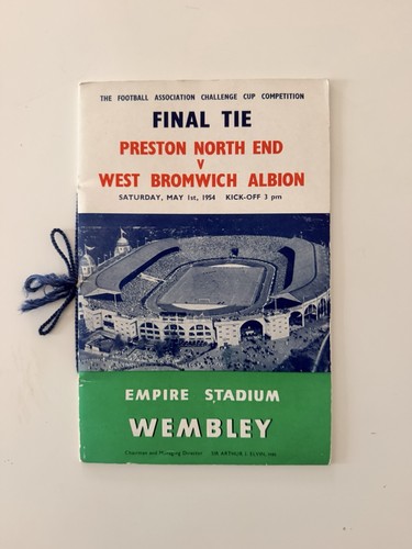 1954 cup final preston - final, v