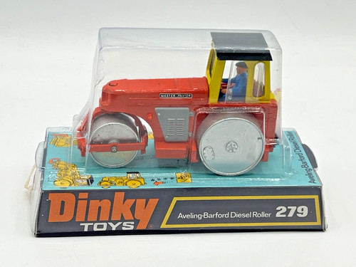Dinky no279 aveling - dinky, aveling-barford