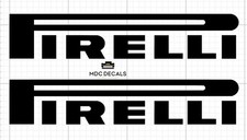 ** Pirelli Tyre Decal/Stickers