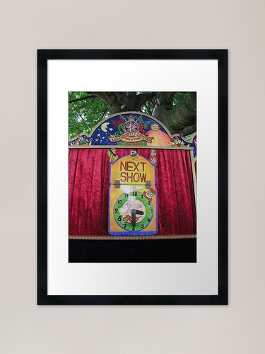 Punch and judy next show - and, 3.30