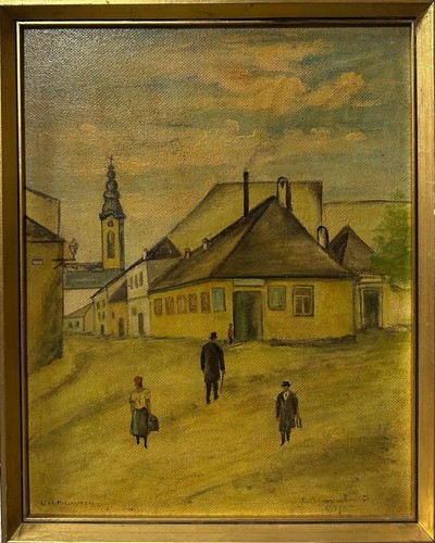 Vintage hungarian school - vintage,
