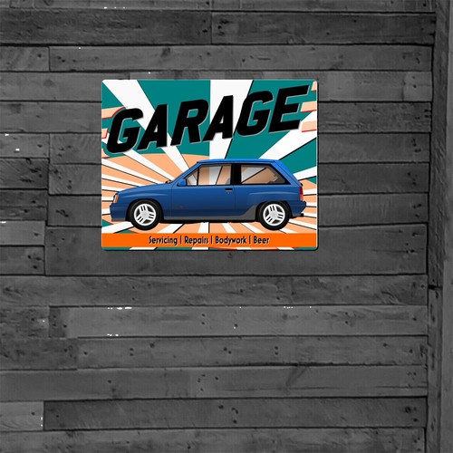 Personalised man cave - man,