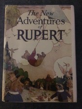 The New Adventures of Rupert 1936 - Original Annual Hardback Book.