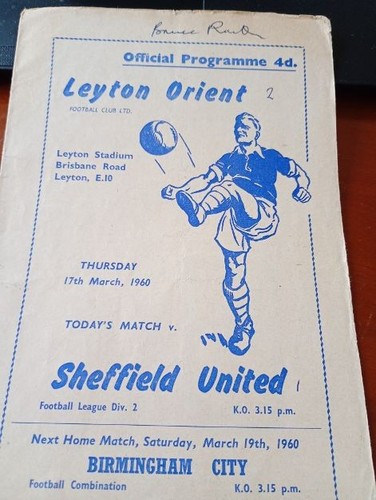 Leyton orient sheffield - v,