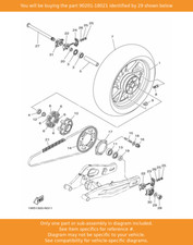 YAMAHA Washer, Plate