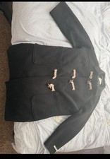 Men’s Black Duffle Coat –