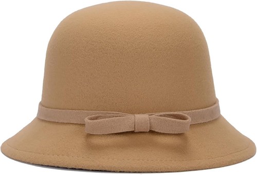 Womens bowler fedora 1920s - bowler,