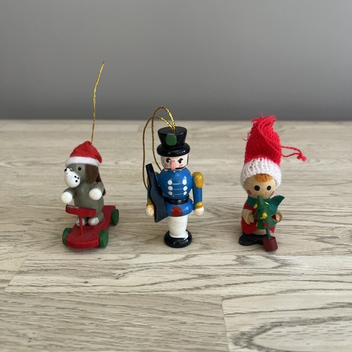 Wooden christmas decorations - 3,