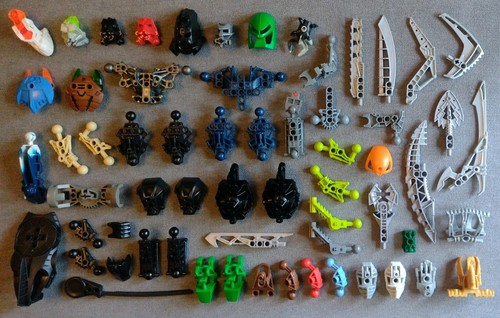 Lego bionicle mixed used - bionicle,