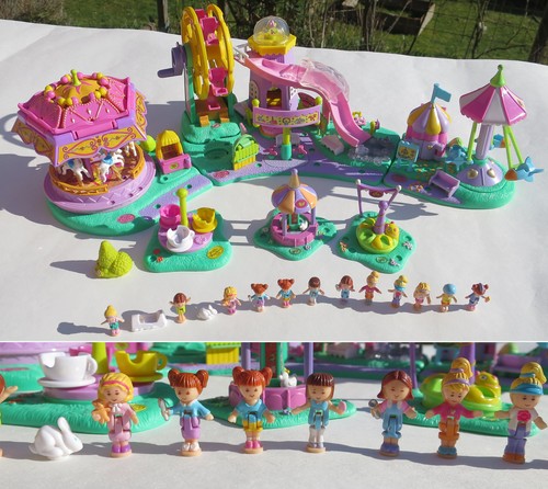 Polly pocket fun fair rides - polly,