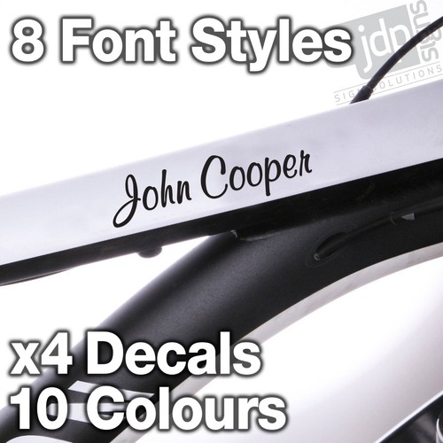 Personalised bike frame - personalised,