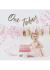 Pink 1st Birthday Party Cake