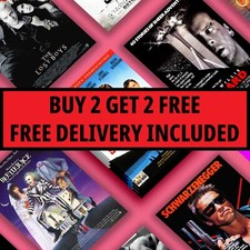 80s Classic Movie posters