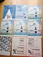 9 Vintage 1930s Whisky/Beer