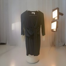 Pepperberry Midi Dress Size Uk12 Really Curvy, Black, Holiday, Cruise, Party,