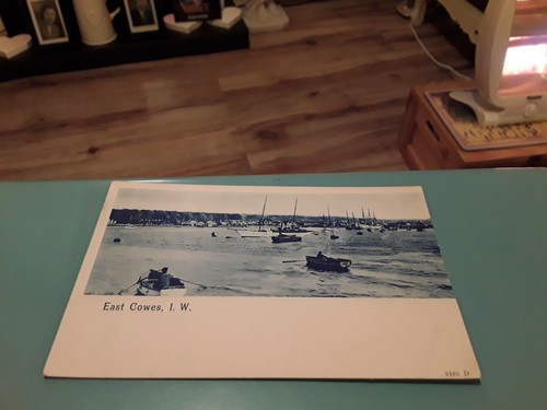 Postcard east cowes isle - postcard,