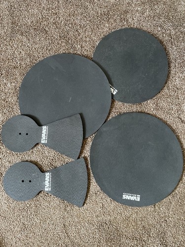 Silencer pads for drum kit - pads,