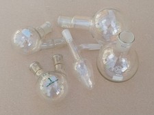 Vintage from the 50s Job Lot of Assorted Chemistry Laboratory Glassware #3