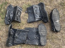 British Army NBC Overboots Mk4 Vintage Combat Safety Job Lot X3 Prepper Festival