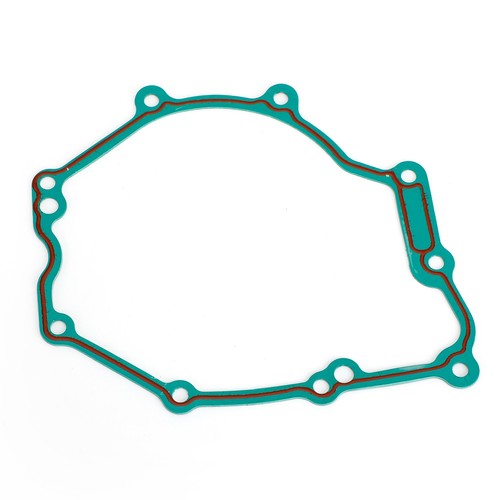 Alternator stator cover - cover, gasket