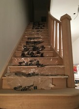 solid ak staircase hardwood