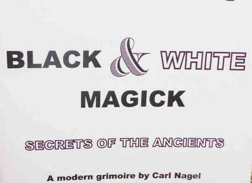 Black white magick secrets - black, &