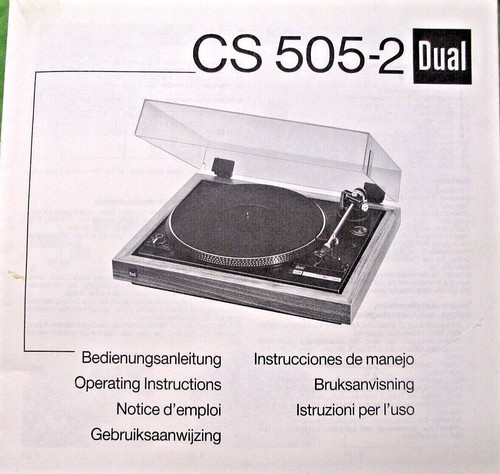 Dual 505 turntable - dual,