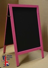 Sandwich board with pink - a-board,
