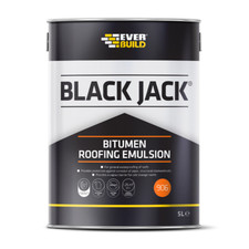 Ever Build - Black Jack - 906 Bitumen Roofing Emulsion - 5L