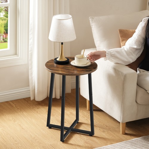 Hoobro side table round small - table,