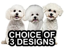 Bichon Frise Self Adhesive Dog