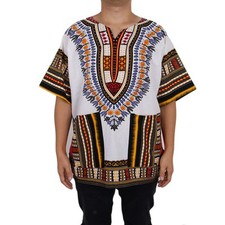 Mens Short Sleeve Dashiki