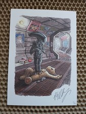 BAD TASTE BEARS Alf/ Alien Print, Limited Edition No.33/100, Signed, Immaculate